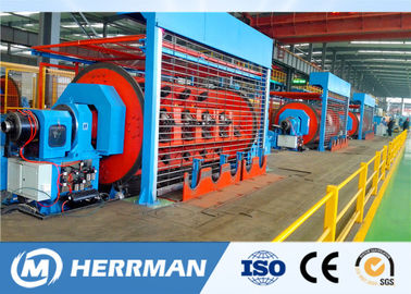 Independent Drive Rigid Frame Strander Cable Equipment For Copper / Aluminum Conductor