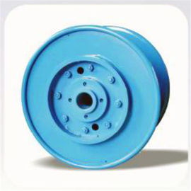Customized Size Packing Bobbin Easy For Lifting And Sport / Corrugate Empty Wire Spools